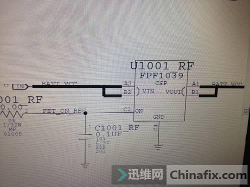 IPHONE 4S基带供电短接图