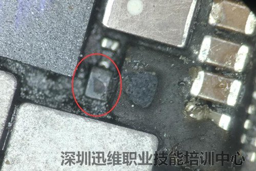 iPhone6手机有显示无背光的维修案例