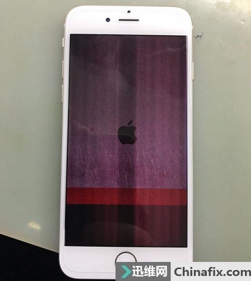 iPhone6开机反复重启花屏 刷机报错4013维修案例