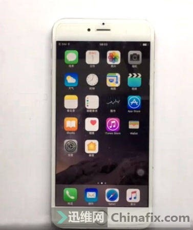 iPhone6 Plus后置摄像头无法照相维修案例