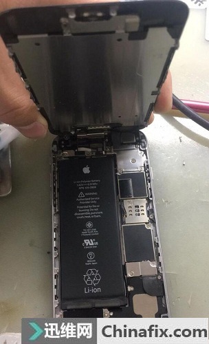 二修iPhone6手机无法开机多故障维修