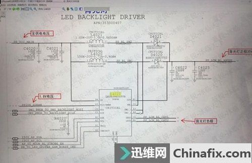 iPhone6S背光灯不亮维修思路