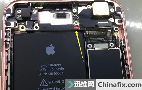 iPhone6s手机　指纹不能用故障维修