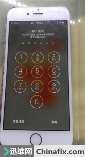 iPhone6开机灰屏重启 手机无法开机故障维修