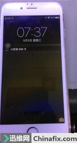 iPhone6开机灰屏重启 手机无法开机故障维修