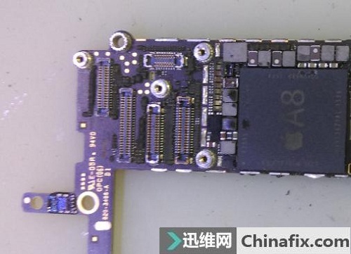 iPhone6开机满屏英文 手机无法开机故障维修