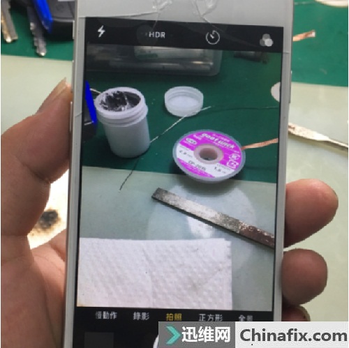 iPhone6闪光灯 后置摄像头不能用故障维修