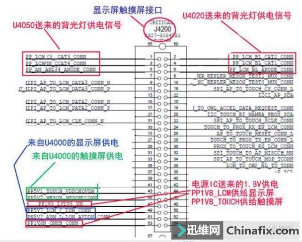 iPhone 6s Plus手机无触摸无显示维修案例