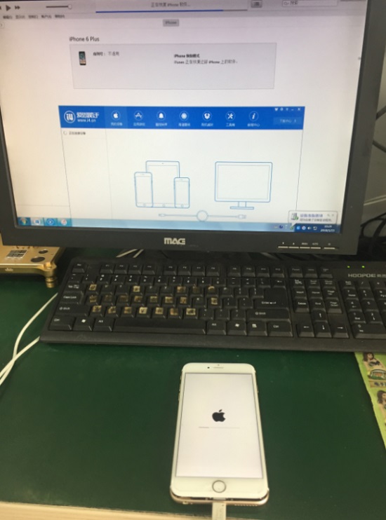 iPhone6 Plus扩容后手机不开机，刷机报错40维修 图6