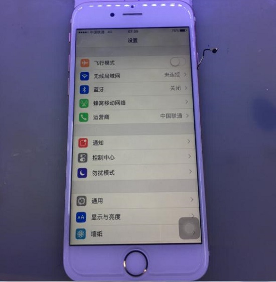 进水iPhone6S手机无服务，不能接打电话维修 图6