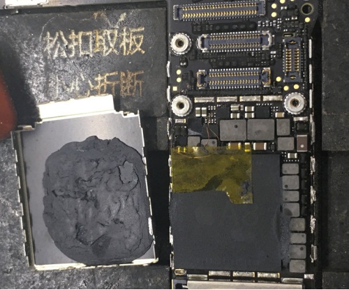 重摔iPhone6P手机开不开机维修  图10