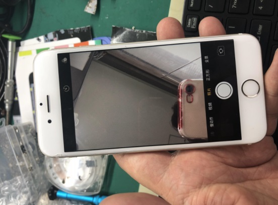 iPhone 6s手机前摄像头打不开了维修 图5