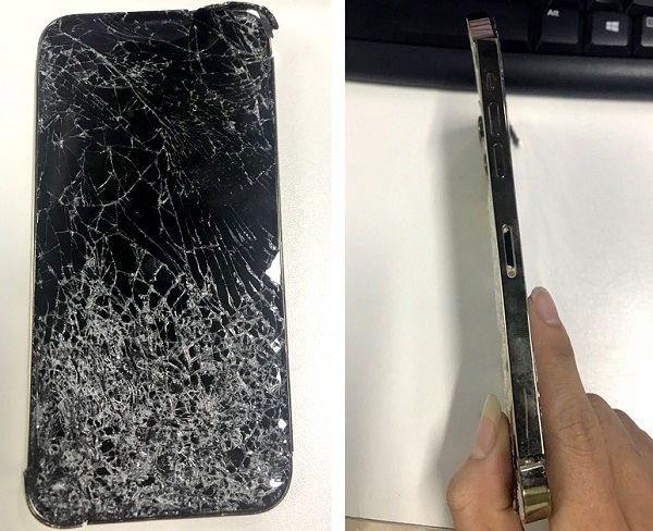 重摔iPhone12 Pro Max手机无法开机维修